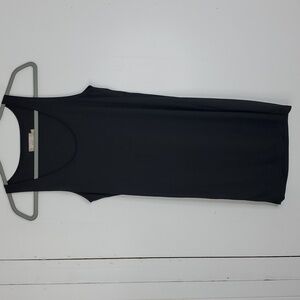 Nation LTD Lightweight Mini Dress Slip Scoop Neck Sleeveless Womens XS Black